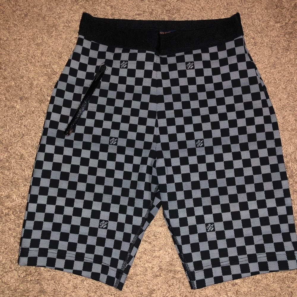 LOUIS VUITTON DAMIER CYCLING SHORTS